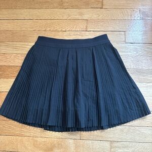 black athletic skort